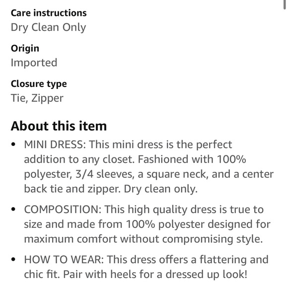 BCBGeneration Women's Fit & Flare 3/4 Sleeve Square Neck Mini Dress, large - Picture 15 of 17